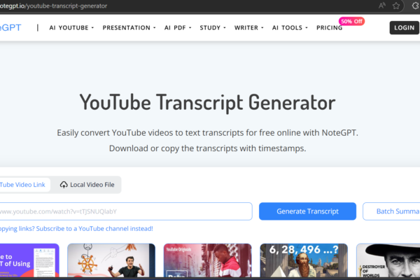 NoteGPT: Cara Cepat Belajar dari YouTube Tanpa Harus Menonton Penuh